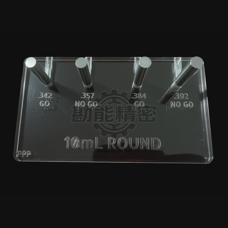 Acrylic inspection tray
