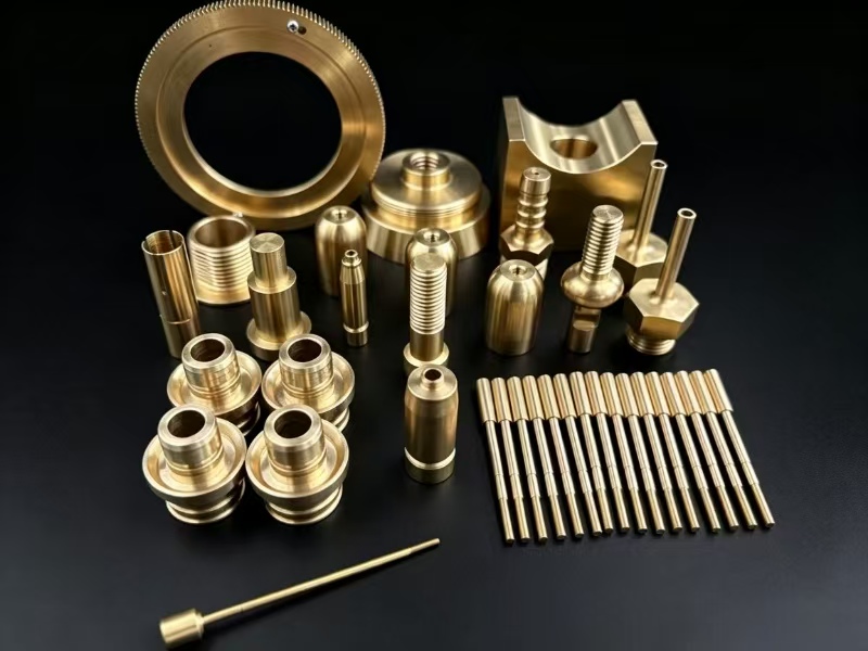 Precision Brass parts CNC procesing