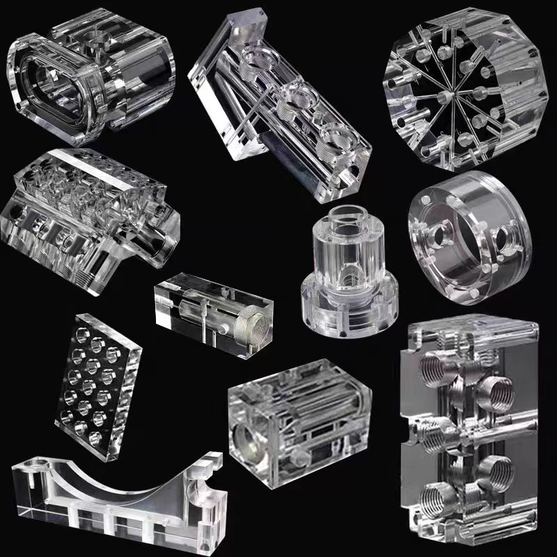 Acrylic components show